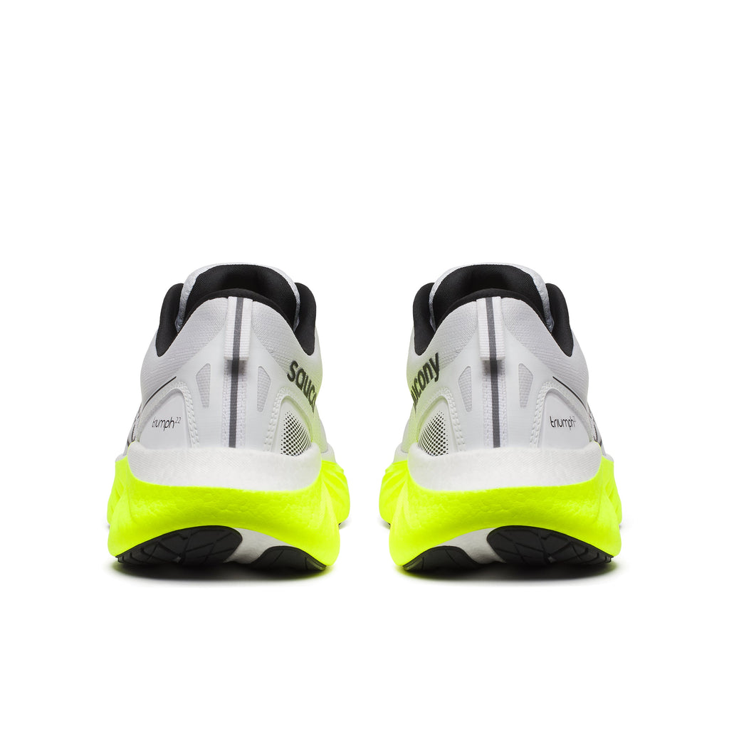 Saucony Triumph 22 Men's - White/Citron Blanc/Citron
